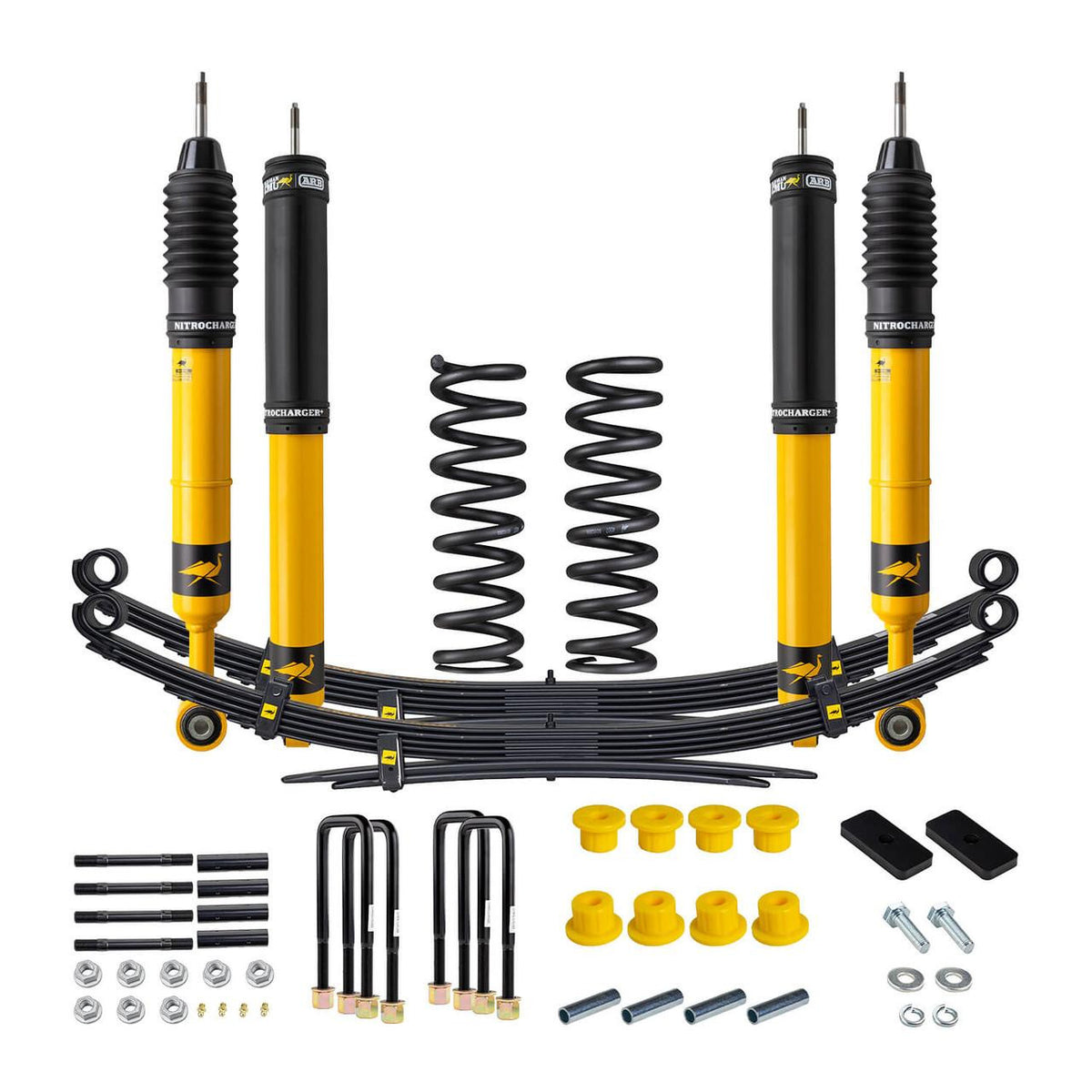 ARB Nitro Plus 2" Suspension Kit for Tacoma (2016-23) - Front 2in/0lb Rear 2in/600lb 1012K