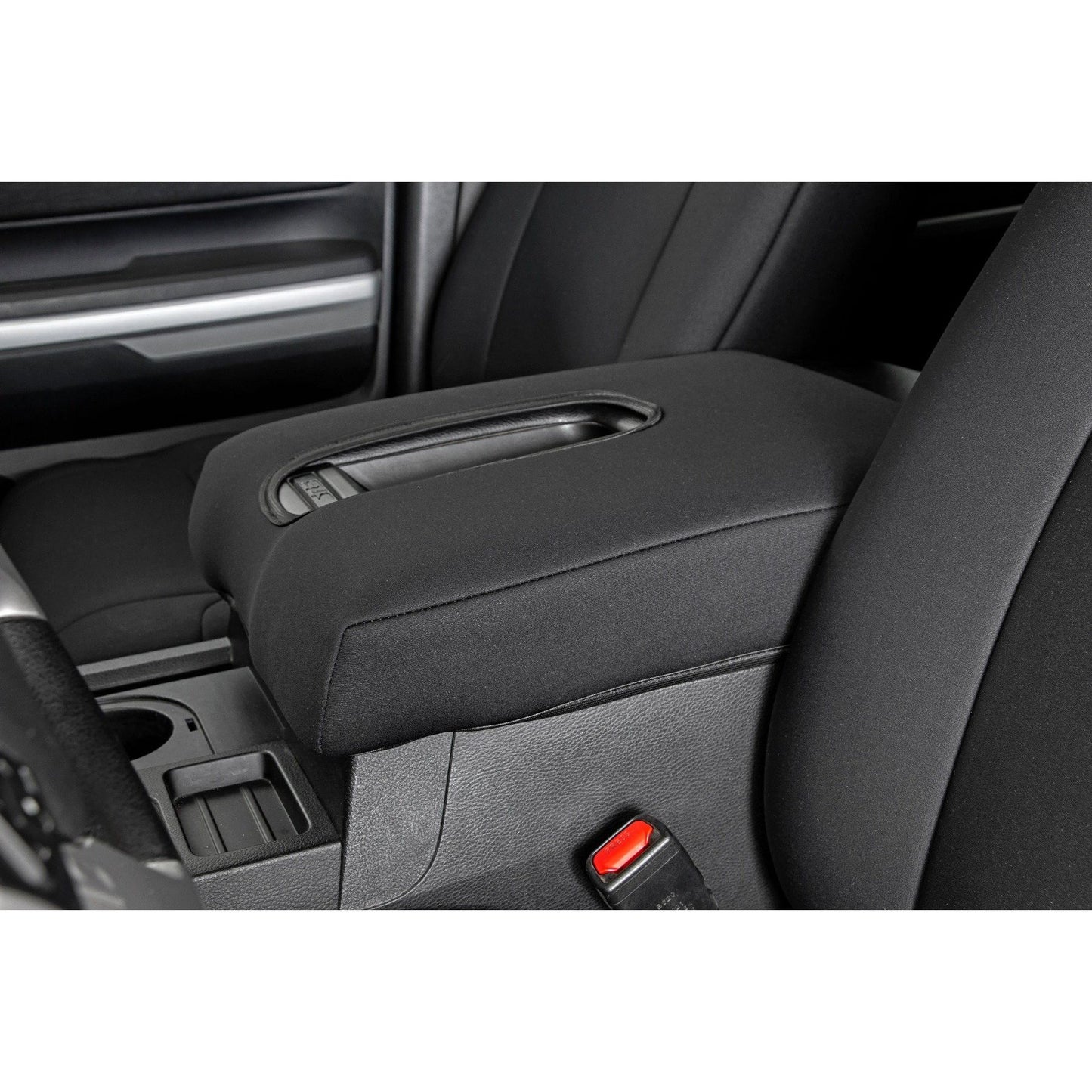 ROUGH COUNTRY Seat Covers | Front W/ Console Cover | Toyota Tundra 2WD/4WD (2014-2021) | 91026A