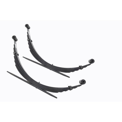 ROUGH COUNTRY Rear Leaf Springs | 8" Lift | Pair | Ford F-250/F-350 Super Duty 4WD (99-07) | 8072Kit