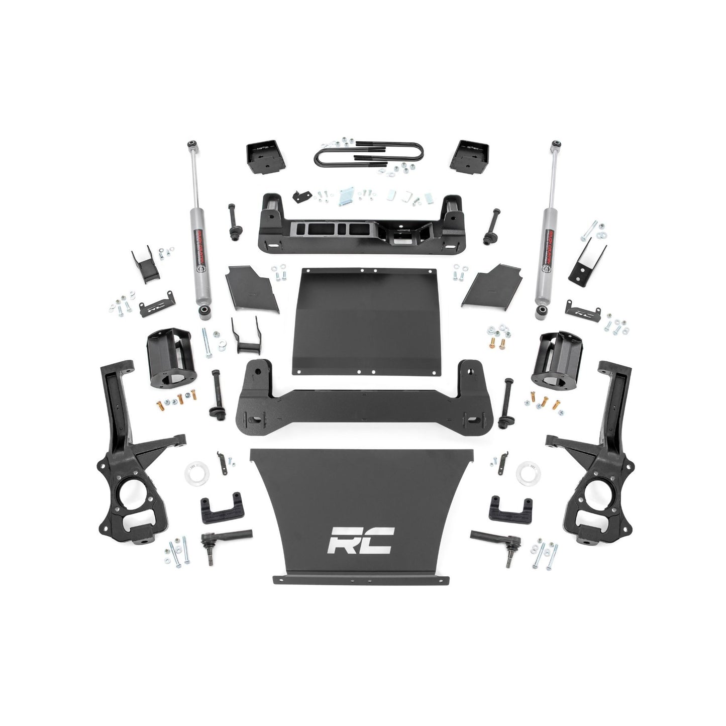 ROUGH COUNTRY 6 Inch Lift Kit | Mono Leaf Rear | Chevy Silverado 1500 4WD (2025-2026) | 21630_A