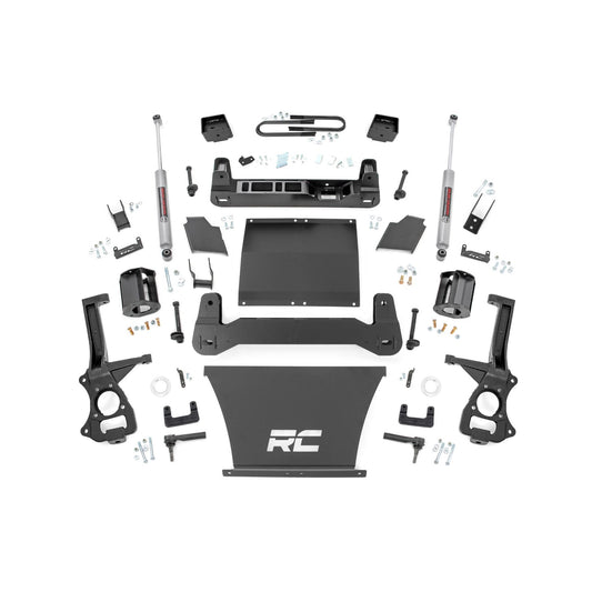 ROUGH COUNTRY 6 Inch Lift Kit | Mono Leaf Rear | Chevy Silverado 1500 4WD (2025-2026) | 21630_A