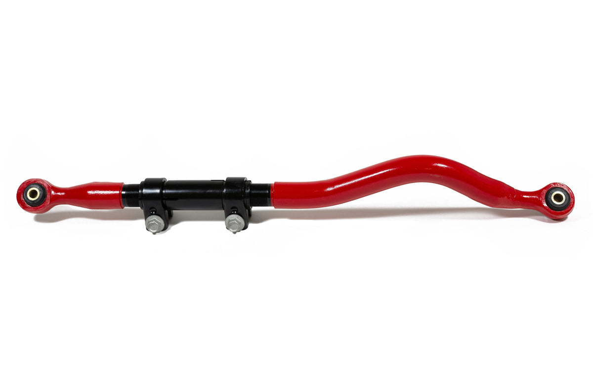Steer Smarts YETI XD Adjustable Track Bar — JL / JT Pro Front — Red