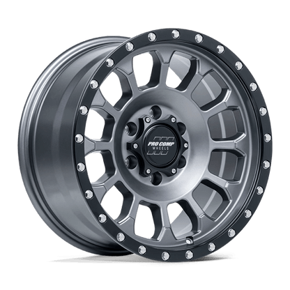 Pro Comp Alloys PA34 ROCKWELL MATTE GRAPHITE WITH BLACK LIP