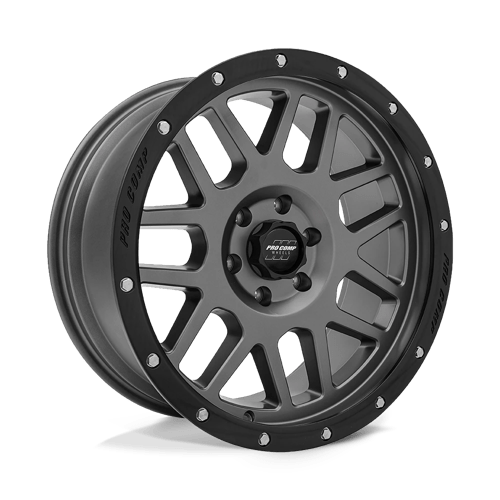 Pro Comp Alloys PA40 VERTIGO DARK GRAY WITH BLACK LIP