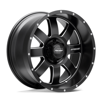 Pro Comp Alloys PA73 TRILOGY SATIN BLACK MILLED
