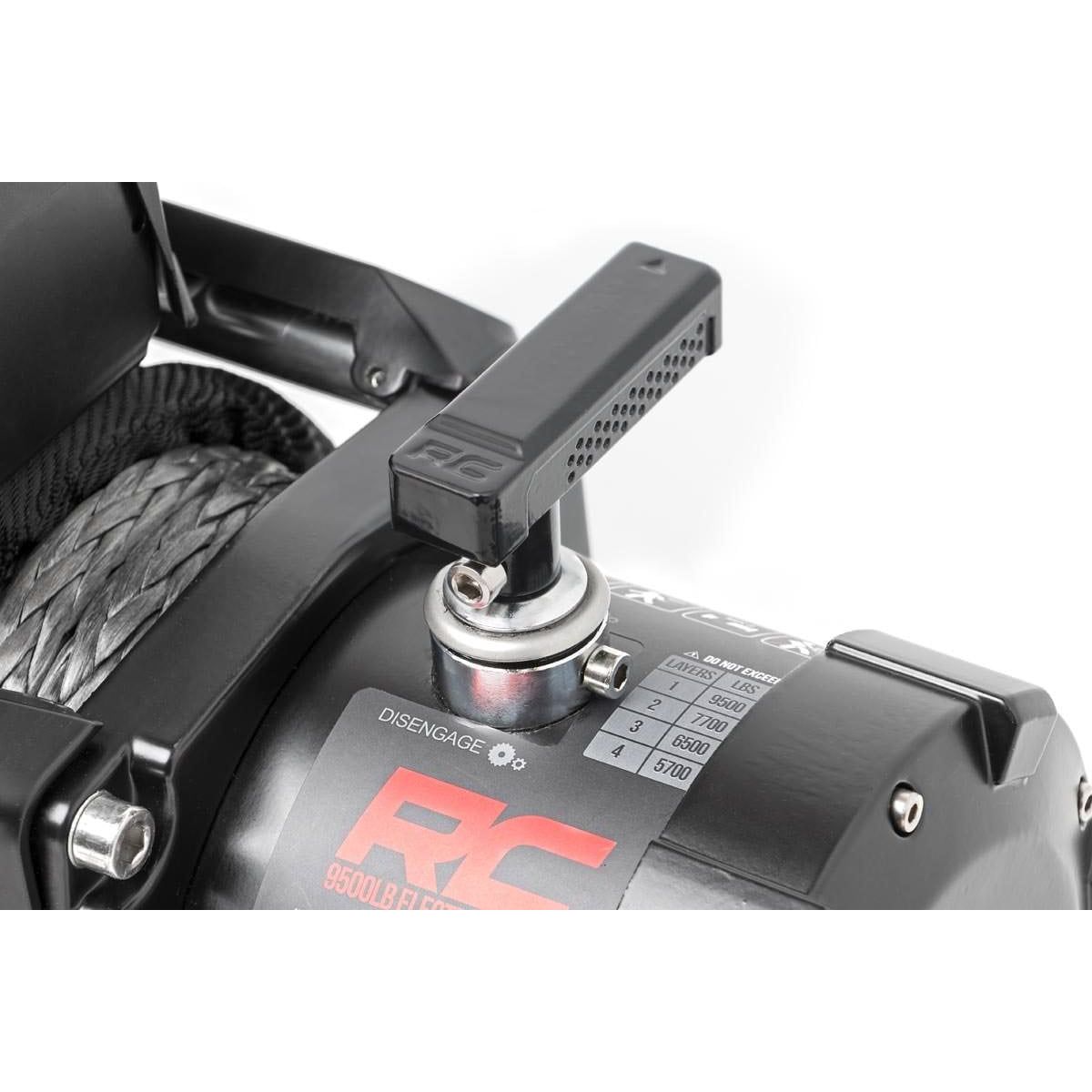 ROUGH COUNTRY 12000-Lb Pro Series Winch | Synthetic Rope | PRO12000S
