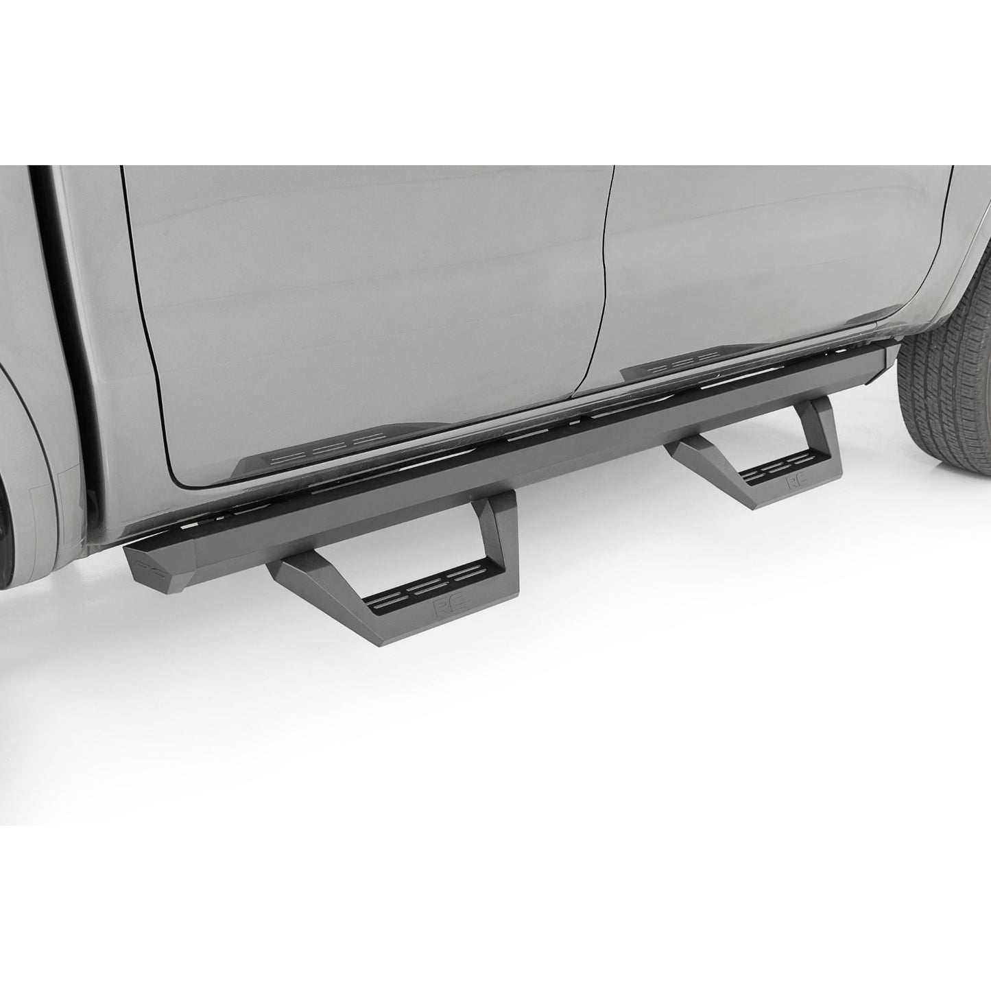 ROUGH COUNTRY SRX2 Adjustable Aluminum Steps | Ford Ranger 2WD/4WD (2019-2025) | 51089