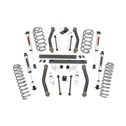 ROUGH COUNTRY 4 Inch Lift Kit | V2 | Jeep Wrangler TJ 4WD (1997-2002) | 90670