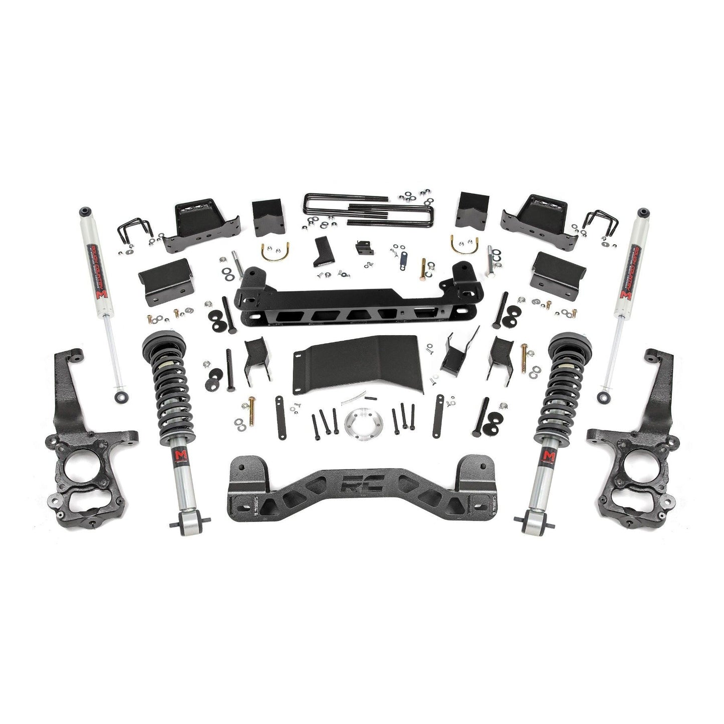 ROUGH COUNTRY 6 Inch Lift Kit | M1 Struts/M1 | Ford F-150 4WD (2015-2020) | 55740