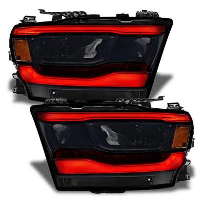 ORACLE Lighting | RGB+W DRL Upgrade | RAM 1500 Reflector LED Headlights | 1281-339, 1281-335