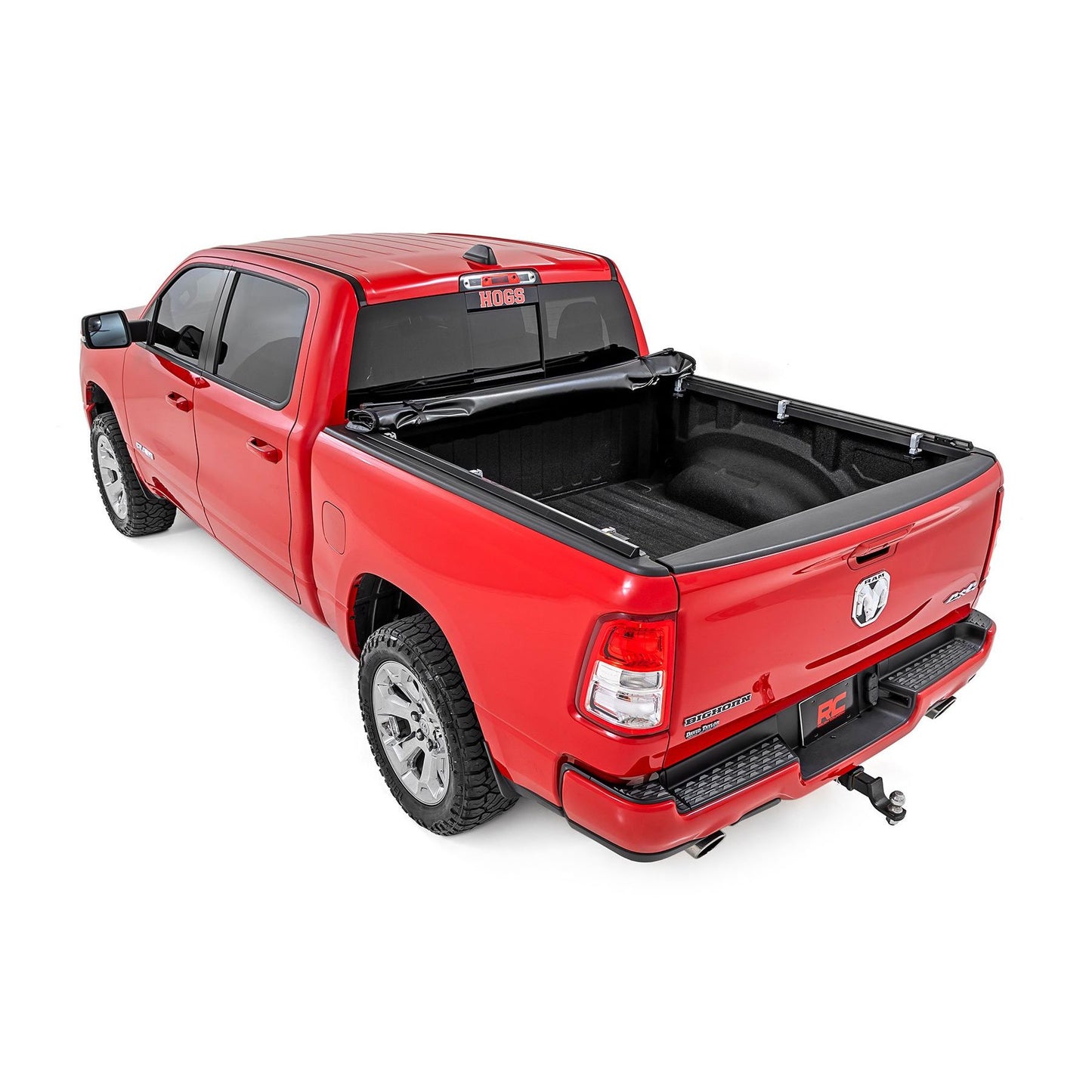 ROUGH COUNTRY Soft Roll Up Bed Cover | 5'7" Bed | No Rambox | Ram 1500 (19-25)/1500 TRX (21-24)  | 42320550