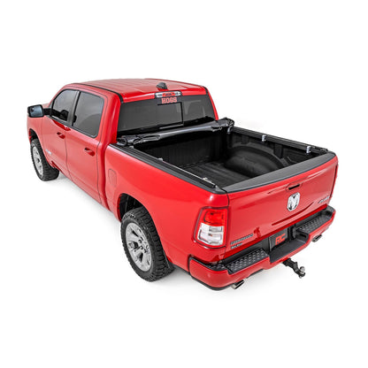 ROUGH COUNTRY Soft Roll Up Bed Cover | 5'7" Bed | No Rambox | Ram 1500 (19-25)/1500 TRX (21-24)  | 42320550