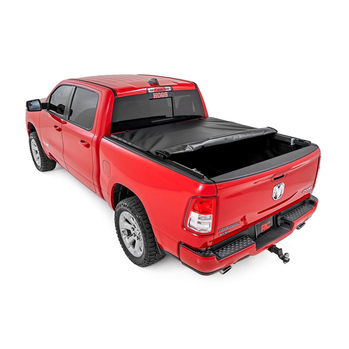 ROUGH COUNTRY Soft Roll Up Bed Cover | 5'7" Bed | No Rambox | Ram 1500 (19-25)/1500 TRX (21-24)  | 42320550