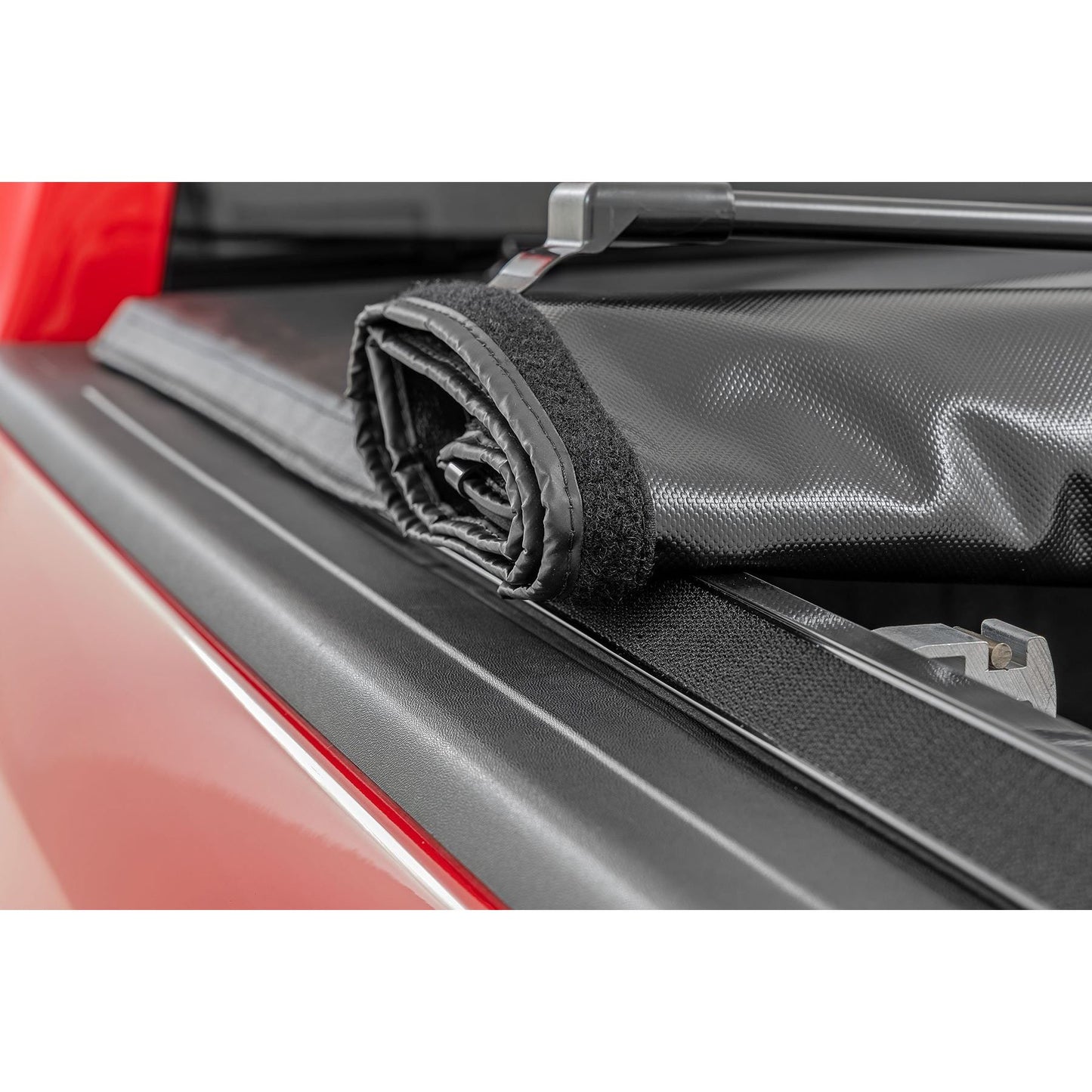 ROUGH COUNTRY Soft Roll Up Bed Cover | 6'4" Bed | No Rambox | Ram 1500/2500/3500 (10-25 & Classic) | 42319640