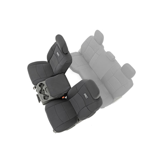 ROUGH COUNTRY Seat Covers | Bucket Seats | FR | Ram 2500 2WD/4WD (2019-2026) | 91042
