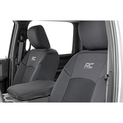 ROUGH COUNTRY Seat Covers | Bucket Seats | FR & RR | Ram 2500 2WD/4WD (2019-2026) | 91043