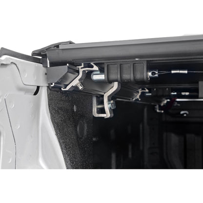 ROUGH COUNTRY Hard Low Profile Bed Cover | 6'7" Bed | Rail Cap | Chevy/GMC 1500/2500HD/3500HD (14-19 & Classic) | 47119651B