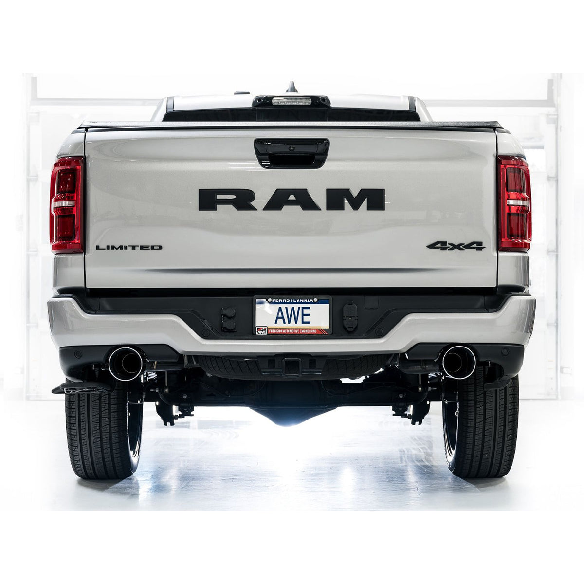 AWE 0FG Catback Exhaust for 25-Present RAM 1500 3.0TT Rebel 5 Inch Tips