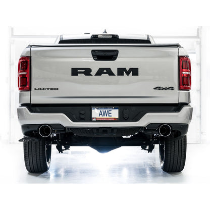 AWE 0FG Catback Exhaust for 25-Present RAM 1500 3.0TT Rebel 5 Inch Tips