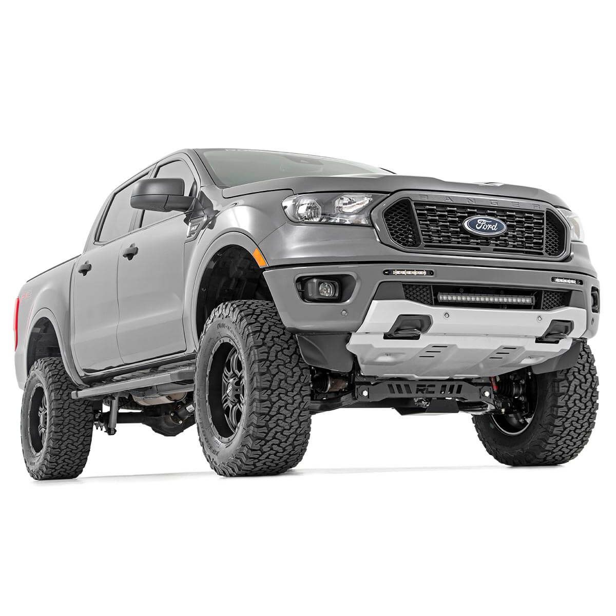 ROUGH COUNTRY LED Light Kit | Bumper Mount | 20" Spectrum Single Row | Ford Ranger (19-23) | 80815