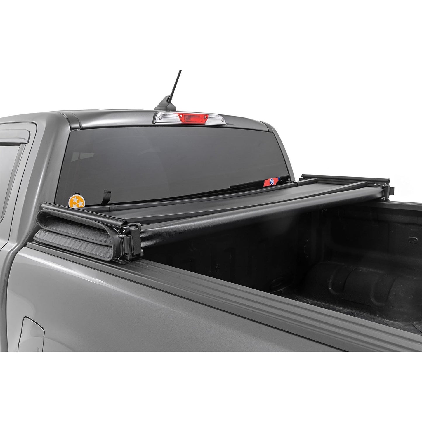 ROUGH COUNTRY Soft Tri-Fold Bed Cover | 5' Bed | Ford Ranger 2WD/4WD (2019-2023) | 41219500A