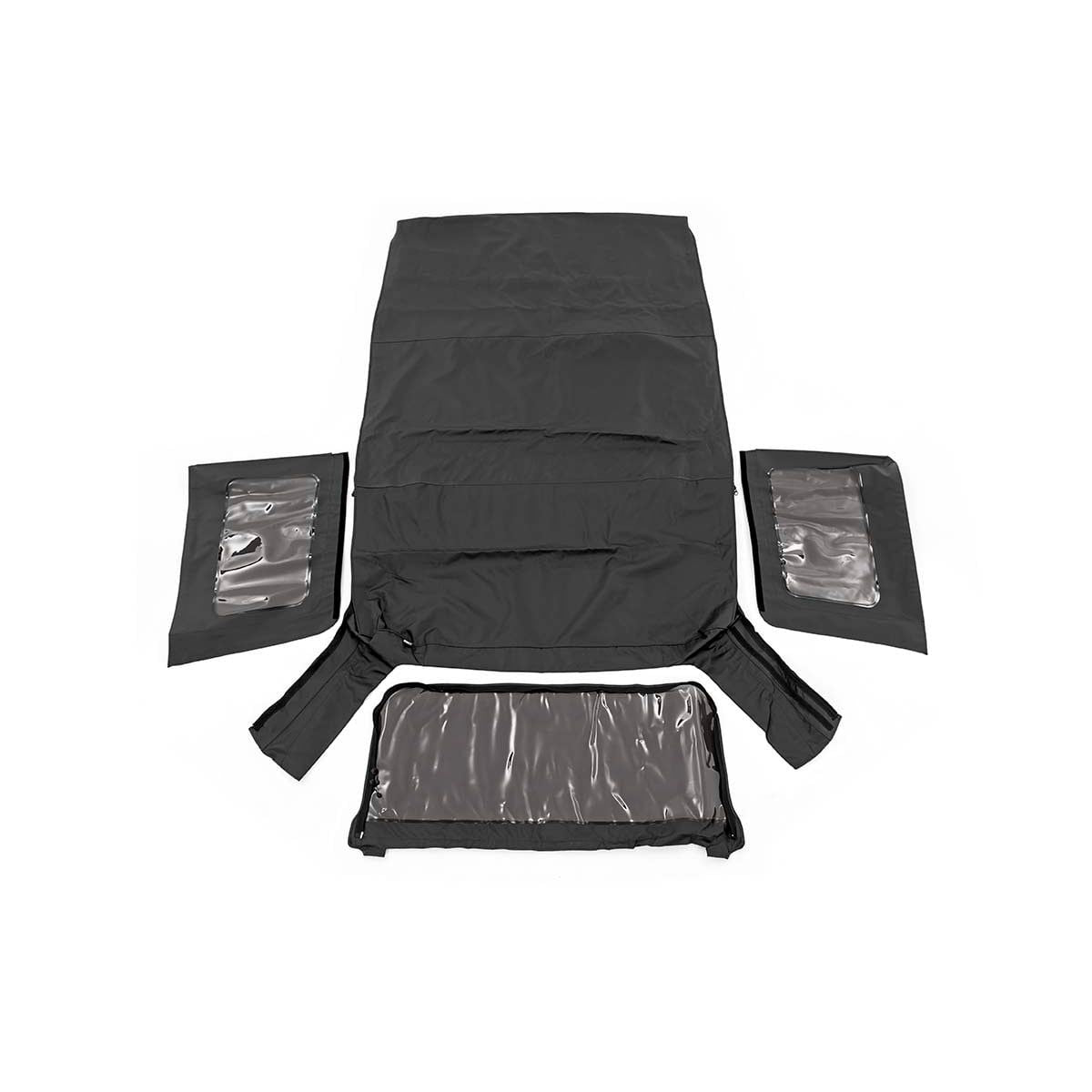 ROUGH COUNTRY Soft Top | Replacement | Black | 4 Door | Jeep Wrangler Unlimited (07-09) | RC85130.35