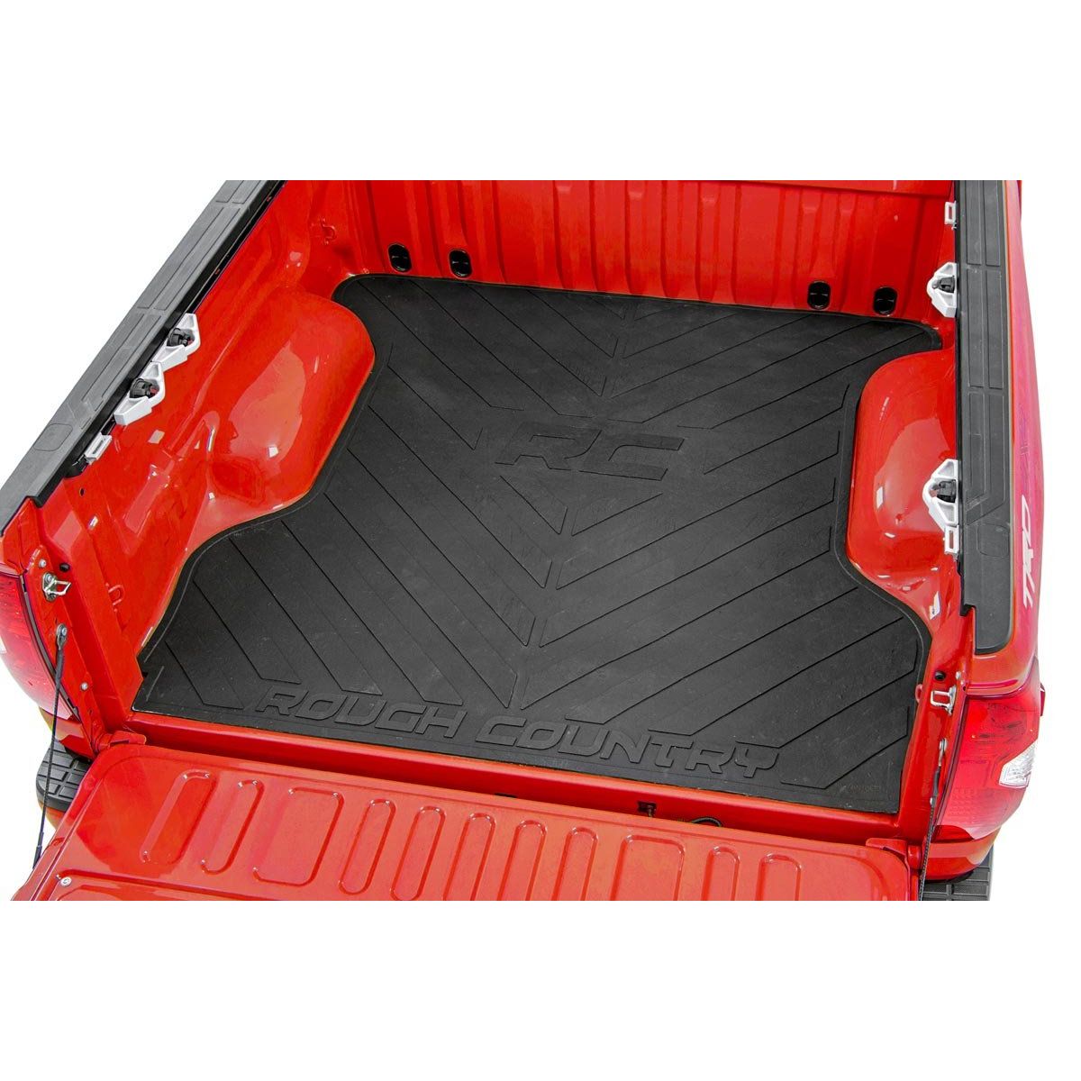 Rough Country Bed Mat | 8' Bed | RC Logo | Chevy/GMC Sierra 1500 (19-26)/Silverado 1500 (19-26) RCM677