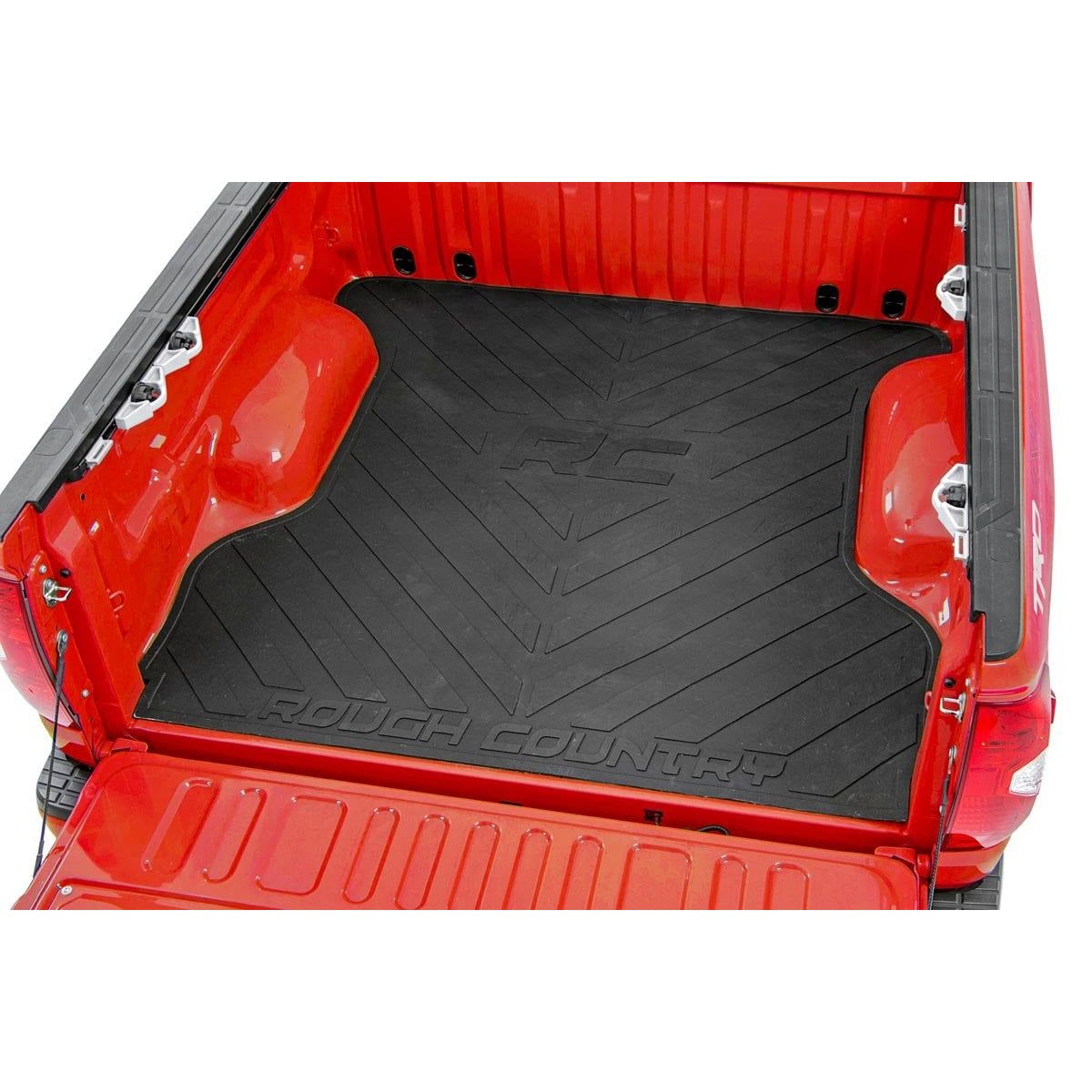 ROUGH COUNTRY Bed Mat | 6' Bed | RC Logo | Ford Ranger 2WD/4WD (2019-2025) | RCM672