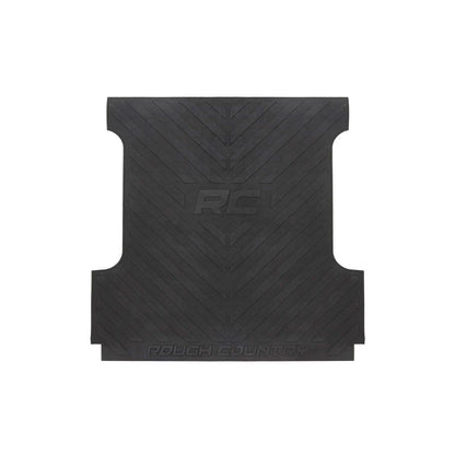 ROUGH COUNTRY Bed Mat | 8' Bed | RC Logo | Chevy/GMC Sierra 1500 (19-26)/Silverado 1500 (19-26)  | RCM677