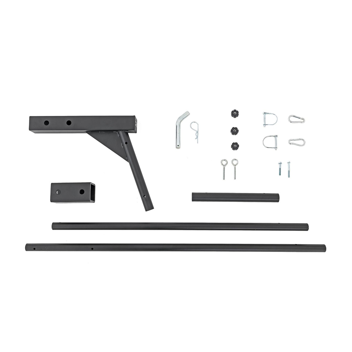 ROUGH COUNTRY Flag Pole Holder | Single | 2 & 2.5" Inch Hitch | w/ Flag Pole | 117520