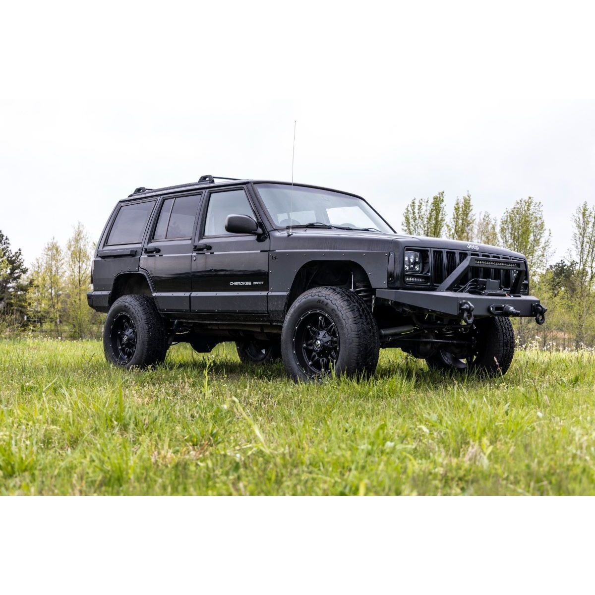ROUGH COUNTRY Quarter Panel Armor | Rear | Jeep Cherokee XJ 2WD/4WD (1997-2001) | 10572