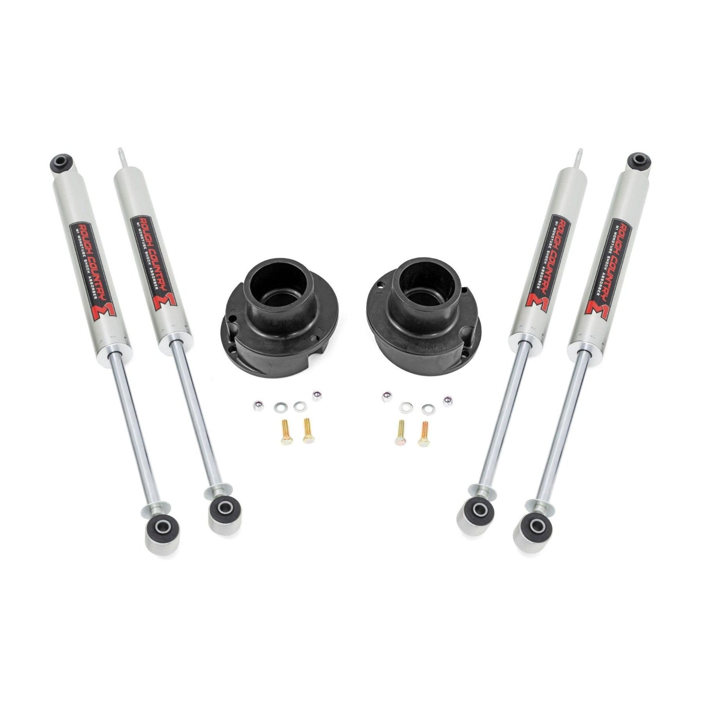 ROUGH COUNTRY 2.5 Inch Leveling Kit | RR Leaf | M1 | Ram 2500 (14-26)/3500 (13-26)  | 37740