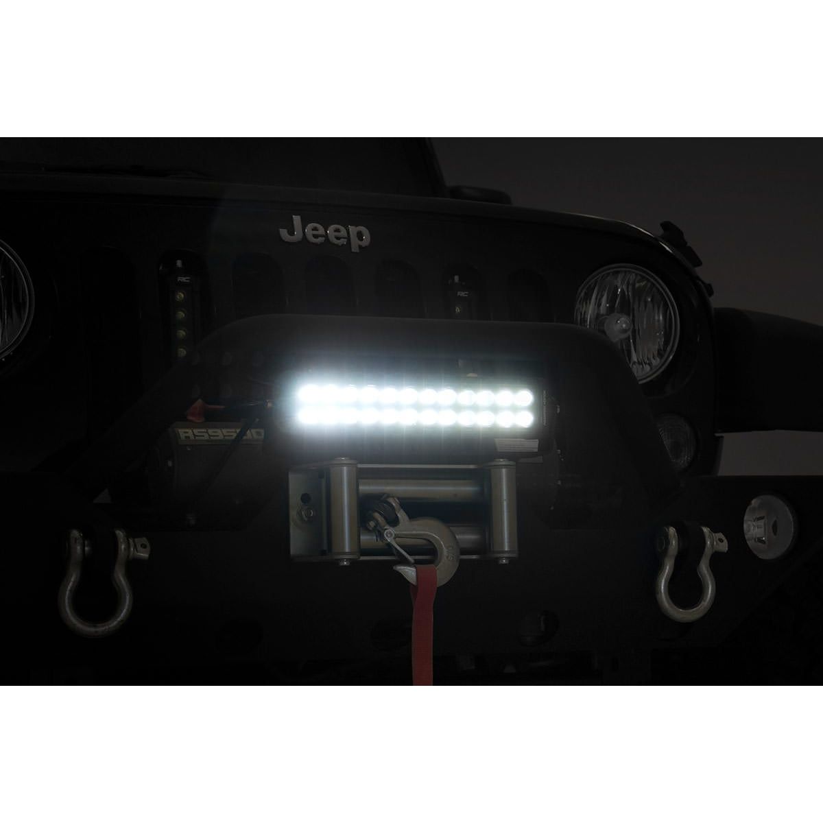 ROUGH COUNTRY 12 Inch Black Series LED Light Bar | Dual Row | 70912BL