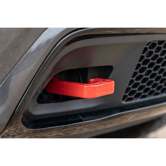 ROUGH COUNTRY Tow Hooks | Forged | Red | Jeep Grand Cherokee 2WD/4WD (2015-2022) | RS133
