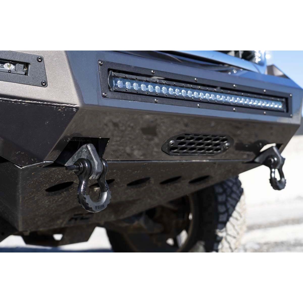 ROUGH COUNTRY Tow Hook Brackets | Chevy Silverado & GMC Sierra 1500 2WD/4WD (2007-2013) | RS148