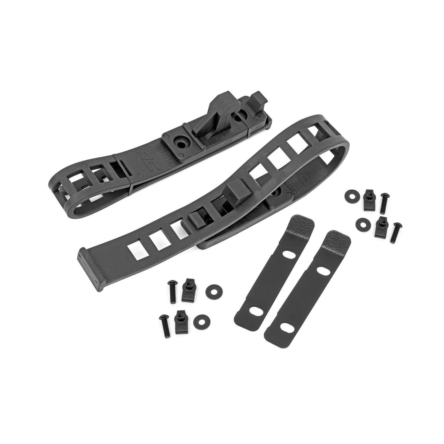 ROUGH COUNTRY Rubber Molle Panel Clamp Kit | Universal | 1/2" - 4 1/2" | 2-Clamps | 99072