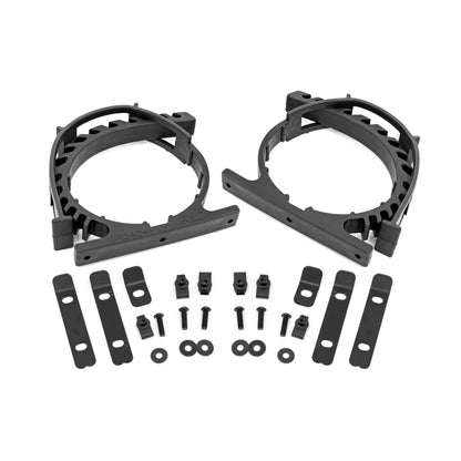ROUGH COUNTRY Rubber Molle Panel Clamp Kit | Universal | 2.5" - 9.5" | 2-Clamps | 99070