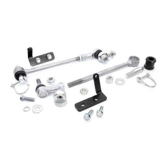 ROUGH COUNTRY Quick Disconnect Sway Links | 3 Inch Lift | Jeep Cherokee XJ 2WD/4WD (84-01) | 1105