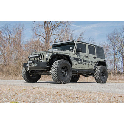 ROUGH COUNTRY 4 Inch Lift Kit | X-Series | V2 | Jeep Wrangler Unlimited 2WD/4WD (2007-2018) | 67470