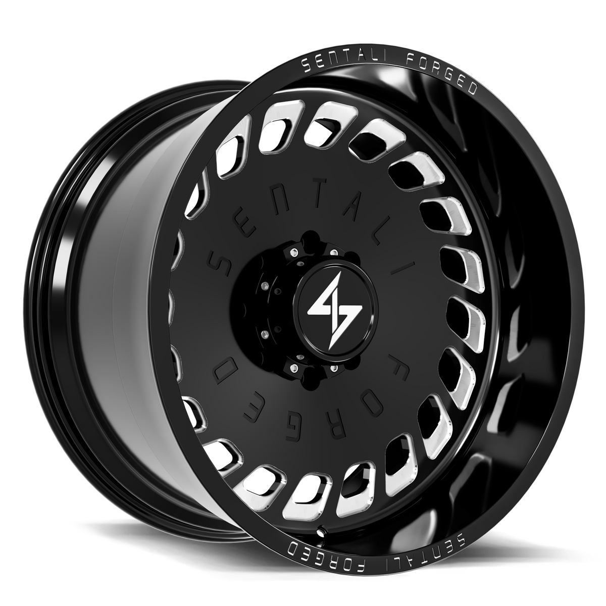 SENTALI FORGED SF-4 Gloss Black Milled Left
