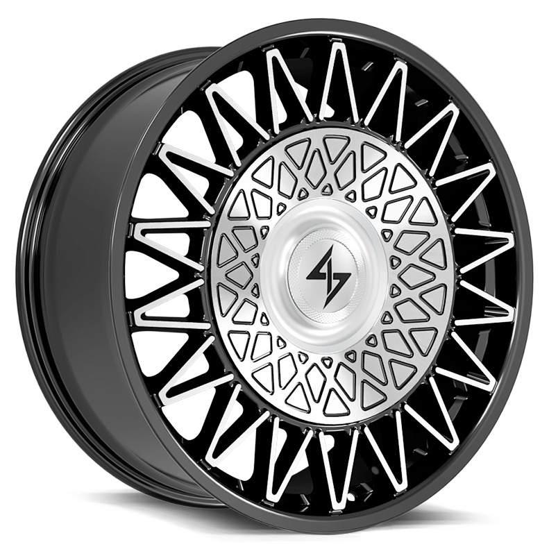 SENTALI LUXX CROWN Gloss Black Machined