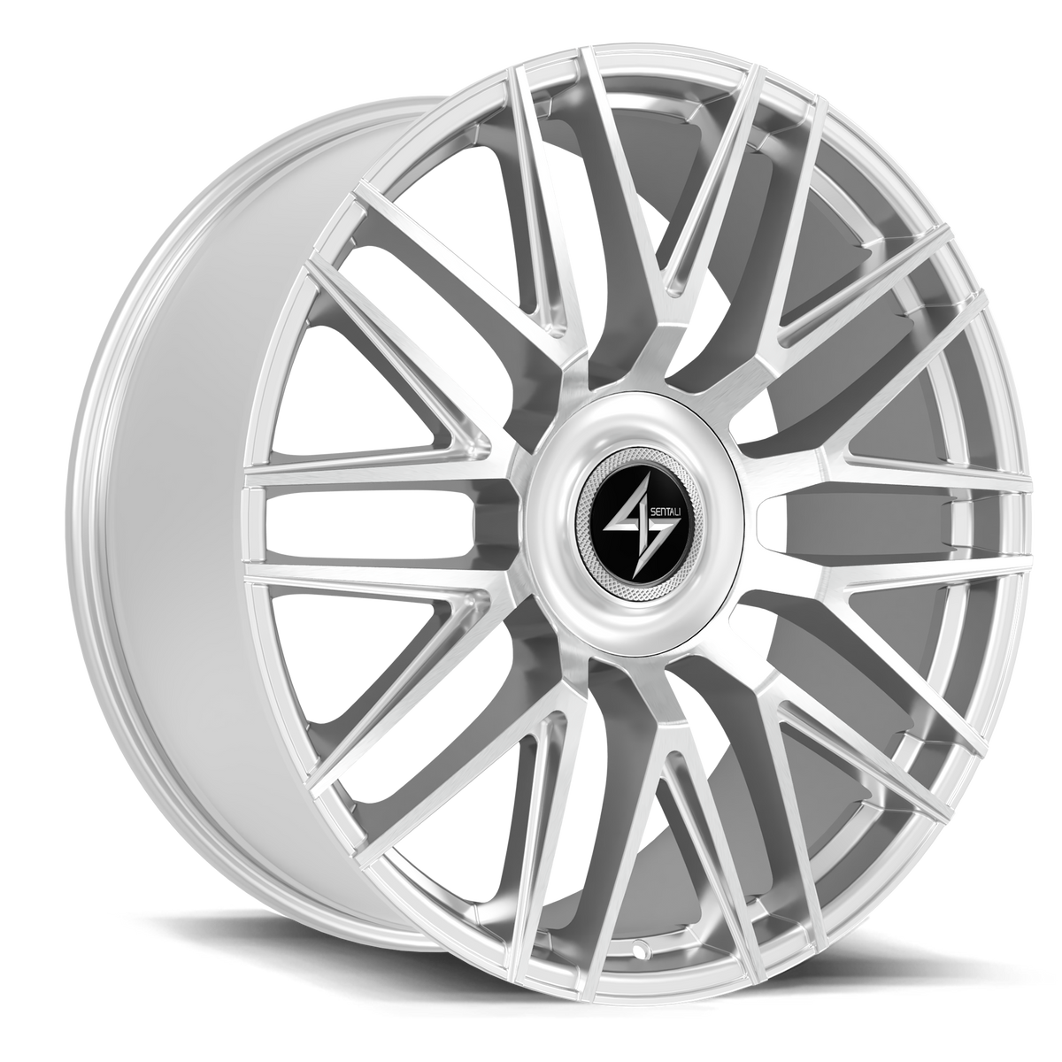 SENTALI LUXX EMPIRE Hyper Silver Diamond Cut Face