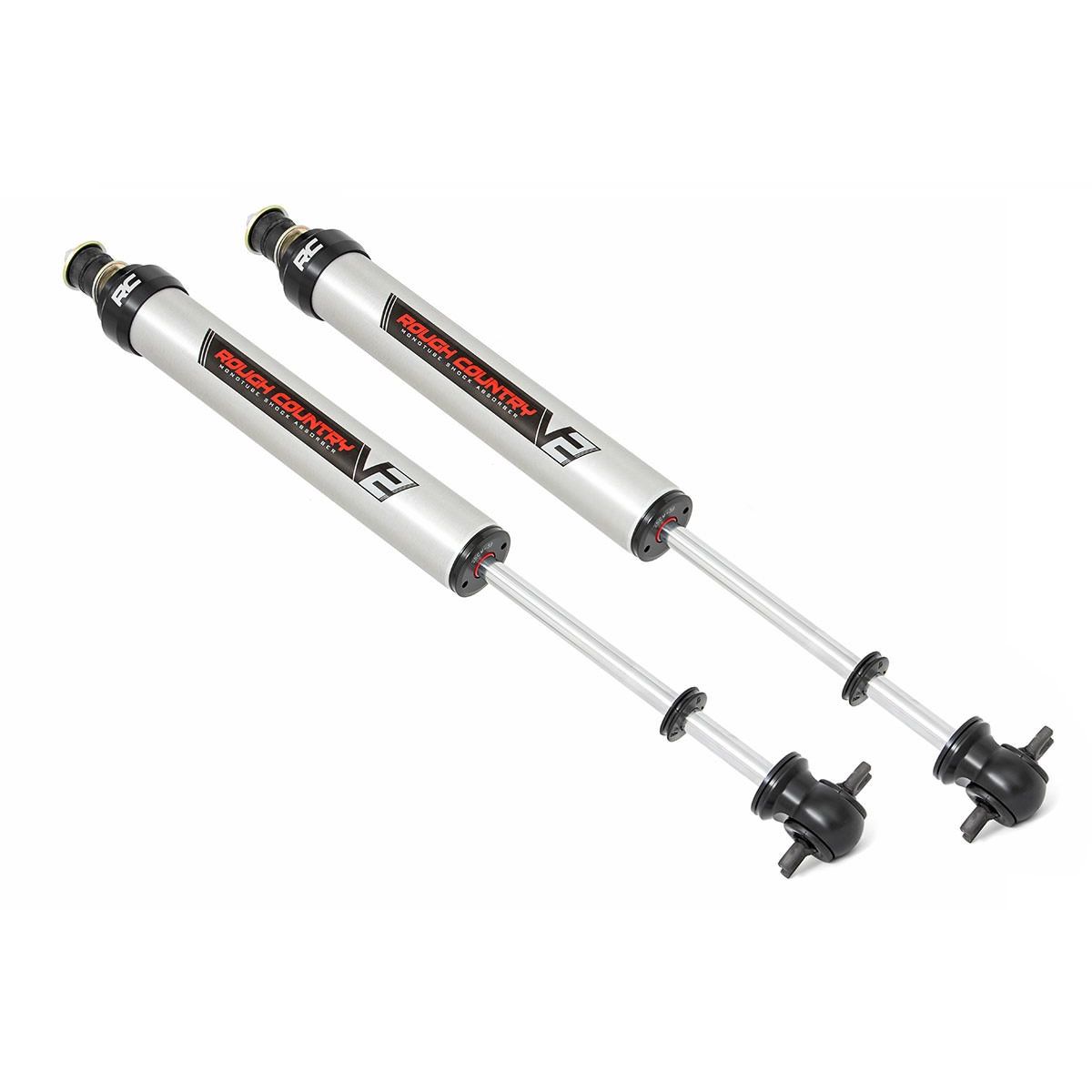 ROUGH COUNTRY RCS760753_A 760753_A V2 Front Shocks for Jeep Comanche MJ 86-92