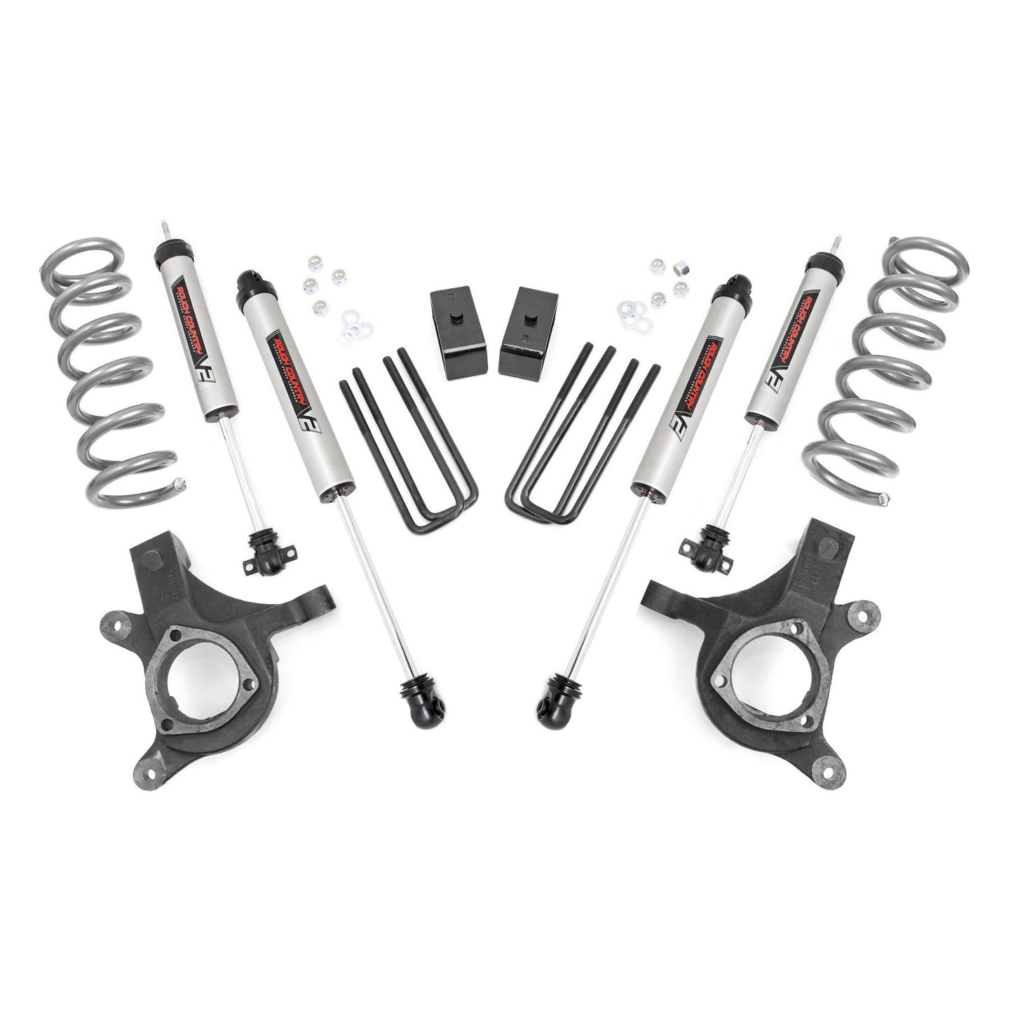 ROUGH COUNTRY 4.5 Inch Lift Kit | V2 | Chevy Silverado & GMC Sierra 1500 2WD (1999-2006 & Classic) | 23970