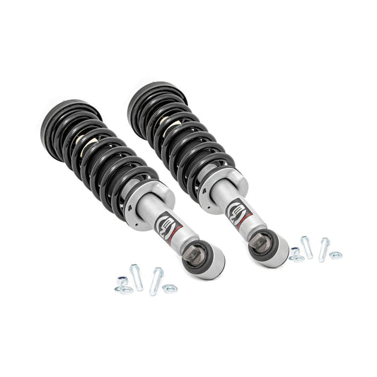ROUGH COUNTRY Loaded Strut Pair | Stock | Ford F-150 2WD (2014-2025) | 501160