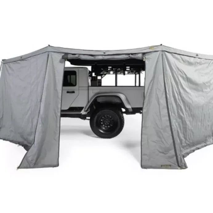 Smittybilt 180 Degree Awning Walls 600D Oxford Polyester 1000G Heavy Duty PVC Travel Cover I 2894