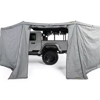 Smittybilt 180 Degree Awning Walls 600D Oxford Polyester 1000G Heavy Duty PVC Travel Cover I 2894