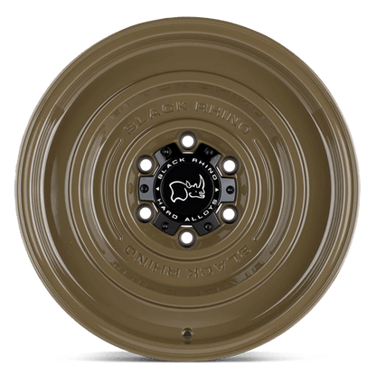 Black Rhino SOLID Gloss Alligator Green wheel showcasing a solid design with no exposed hardware.