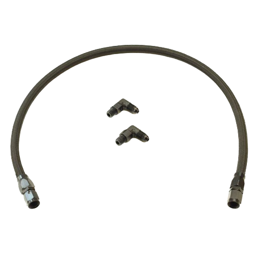 PSC Rollover Valve Nylon Braided Hose Kit -6 AN - product image 1