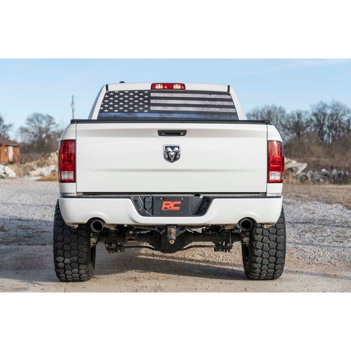ROUGH COUNTRY Performance Cat-Back Exhaust | Stainless | 4.7L/5.7L | Ram 1500 2WD/4WD (2009-2018 & Classic) | 96009